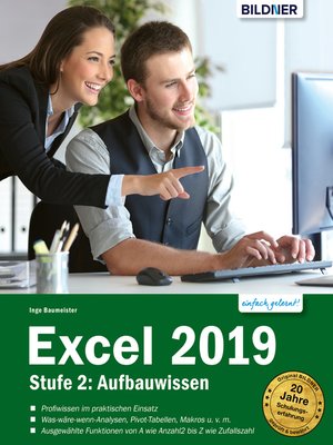 cover image of Excel 2019--Stufe 2